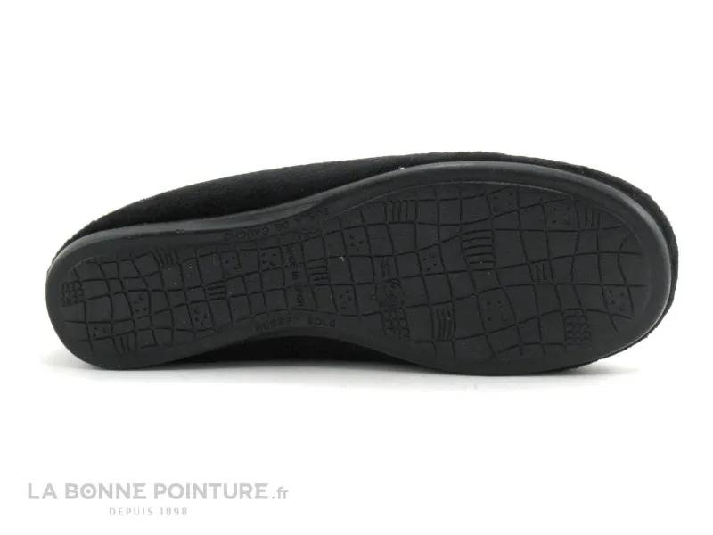 Achat chaussures CM Confort Femme Pantoufle Chausson, vente CM Confort 38001079 - Panda Noir - Ballerine