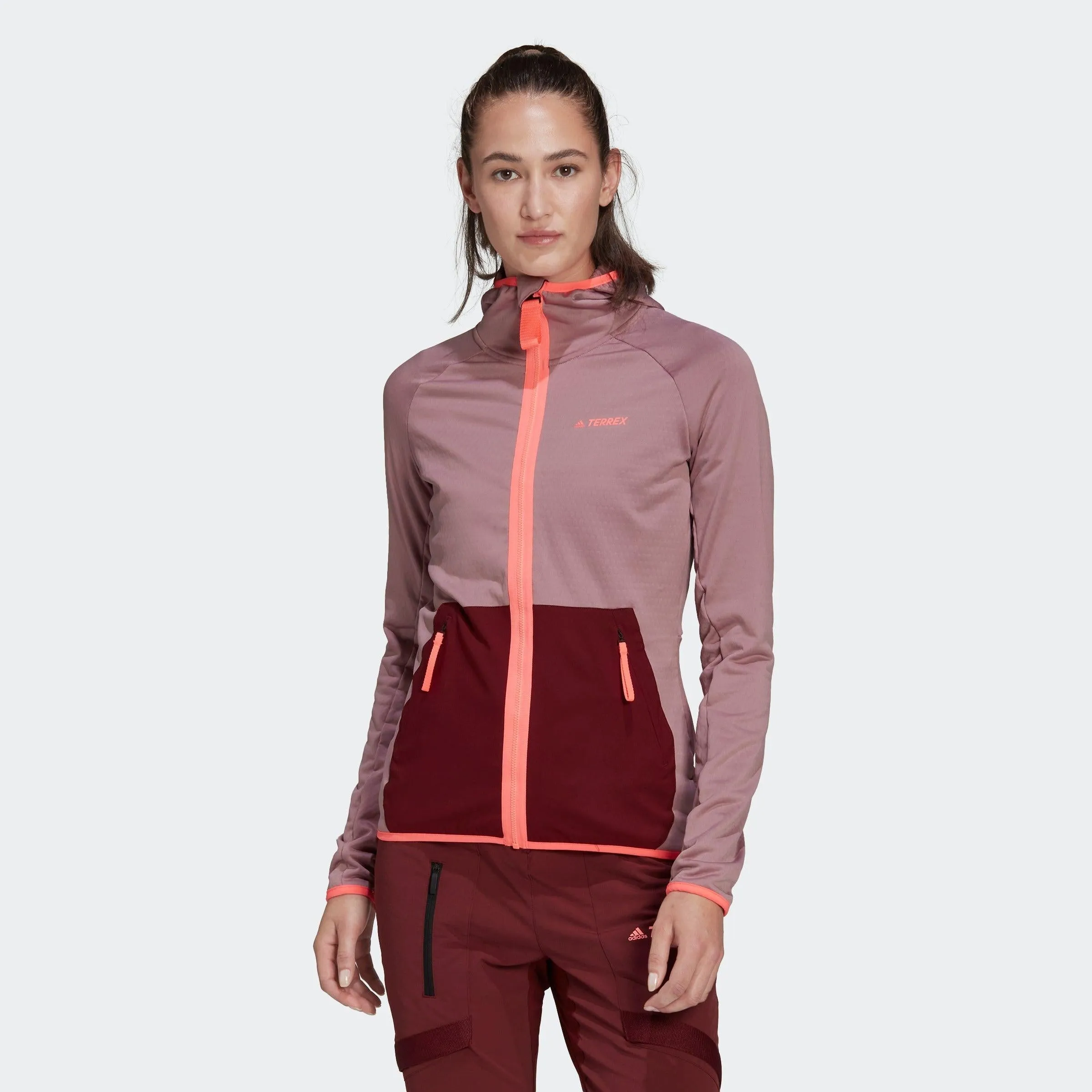 Adidas - Terrex Tech Fleece Lite Hooded - Femme