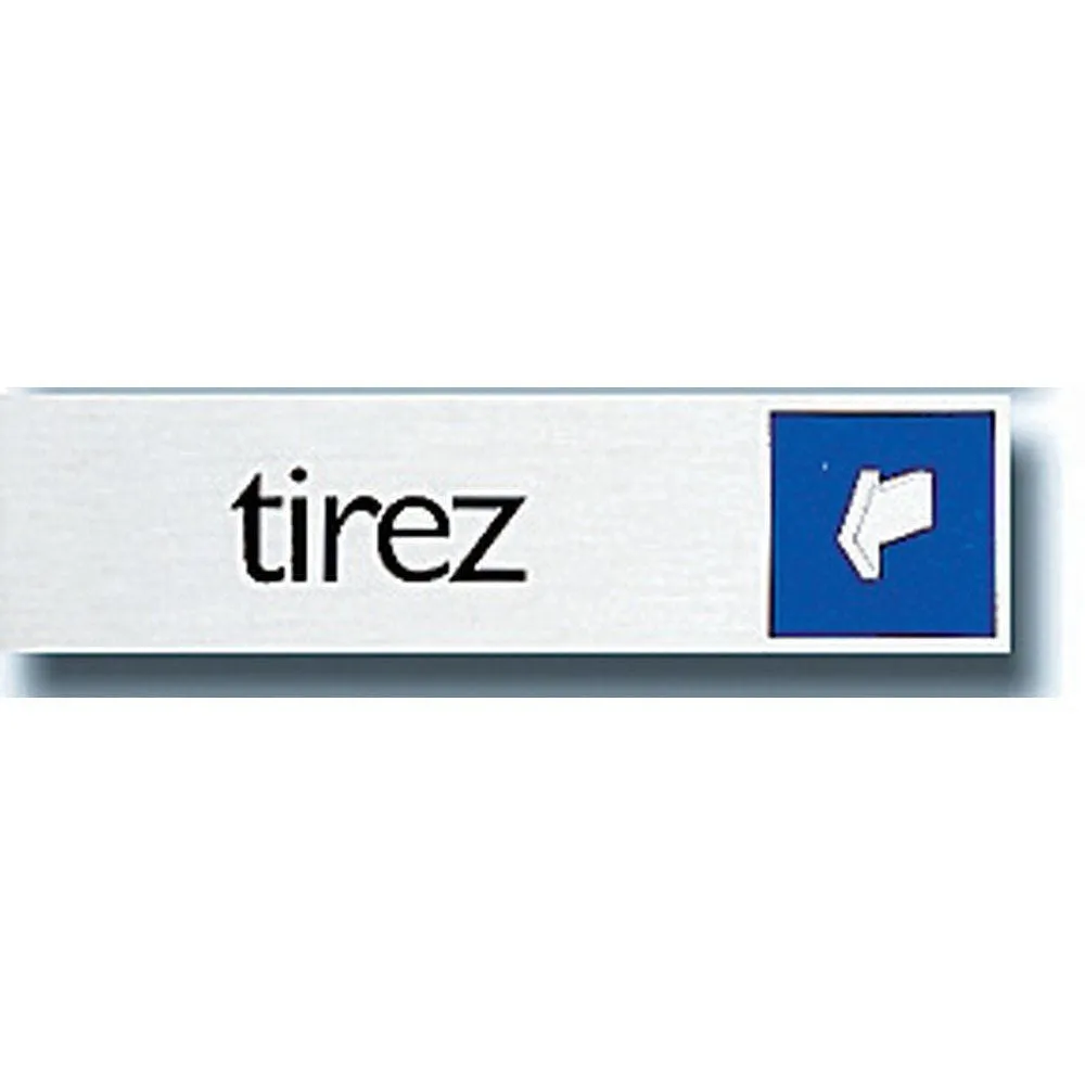 Affichage TIREZ Pickup alu