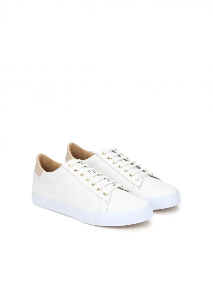 Baskets blanches pour dames