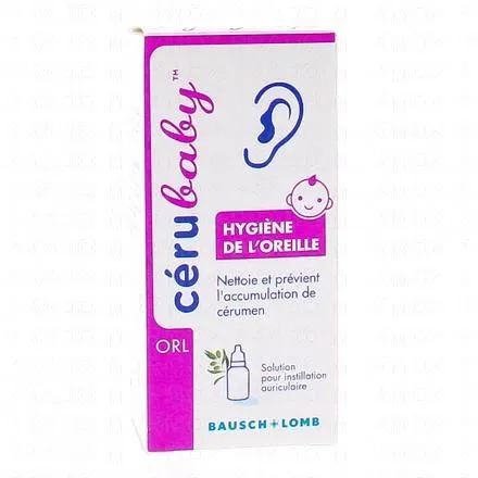 BAUSCH+LOMB Cérubaby gouttes auriculaire 15ml