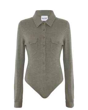 Body Chemise Cachemire, 2 fils