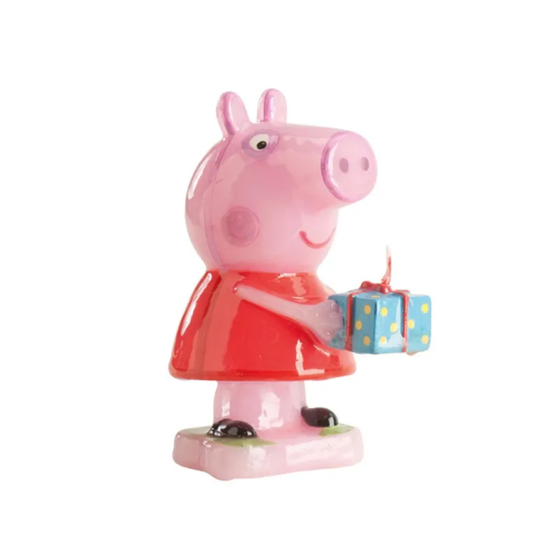 Bougie Peppa Pig 8 cm - Bougie anniversaire 