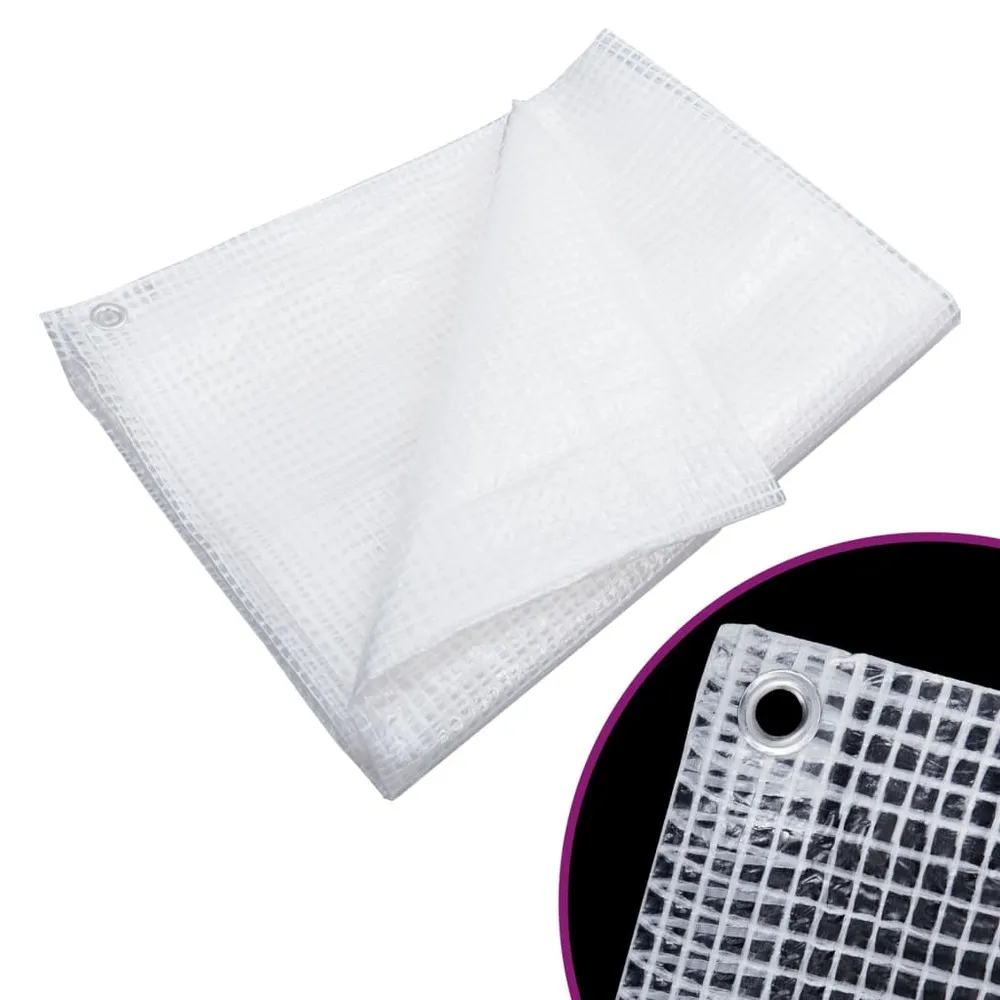 Bâche de gaze 140 g/m² 3x4 m blanc