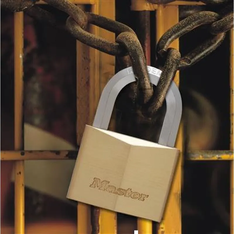 Cadenas MasterLock, laiton massif 50mm