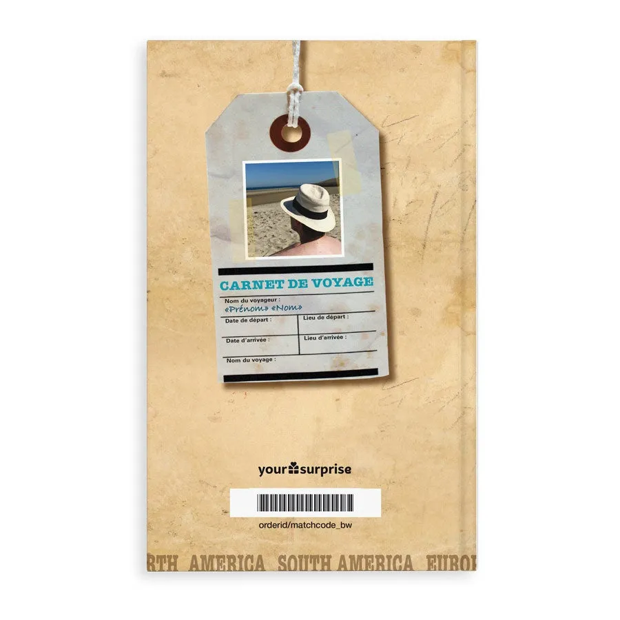 Carnet de Voyage Personnalisé avec Prénom | YourSurprise