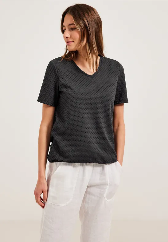 CECIL T-shirt au look ajouré 