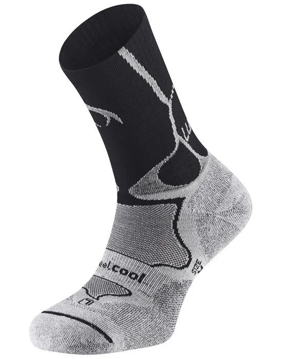 Chaussette de Trail Espidium - Ice Grey Black