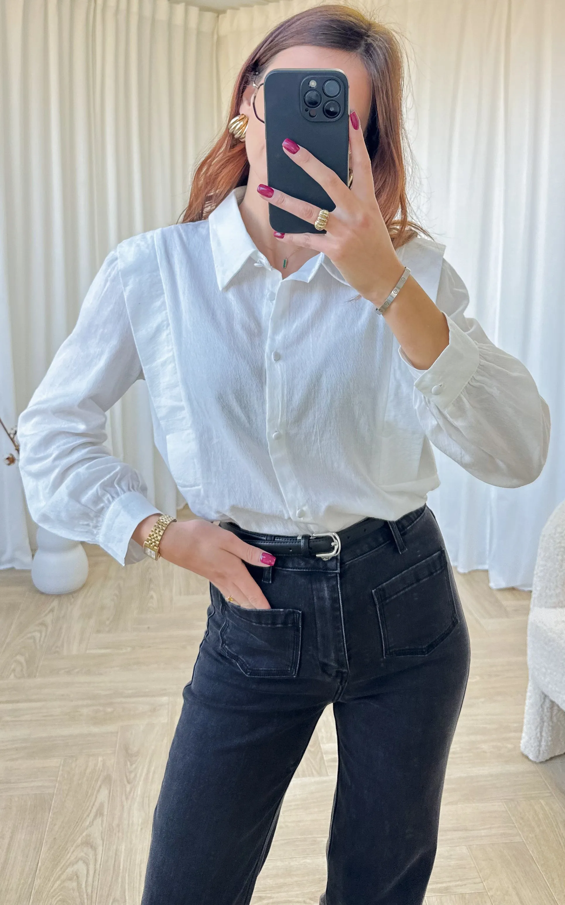 Chemise EUGENIE - blanc