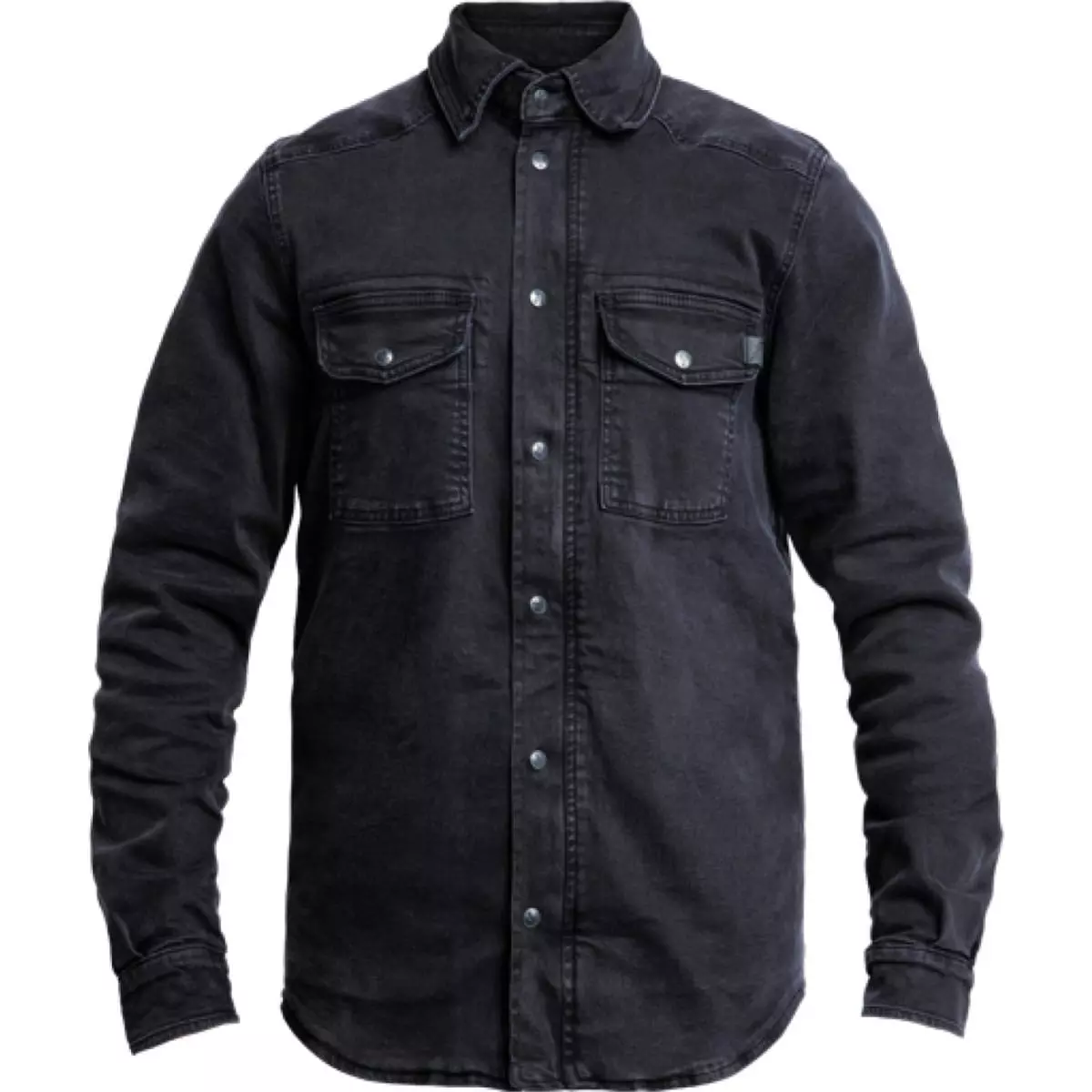 Chemise John Doe Motoshirt Denim Noir - Chemise moto