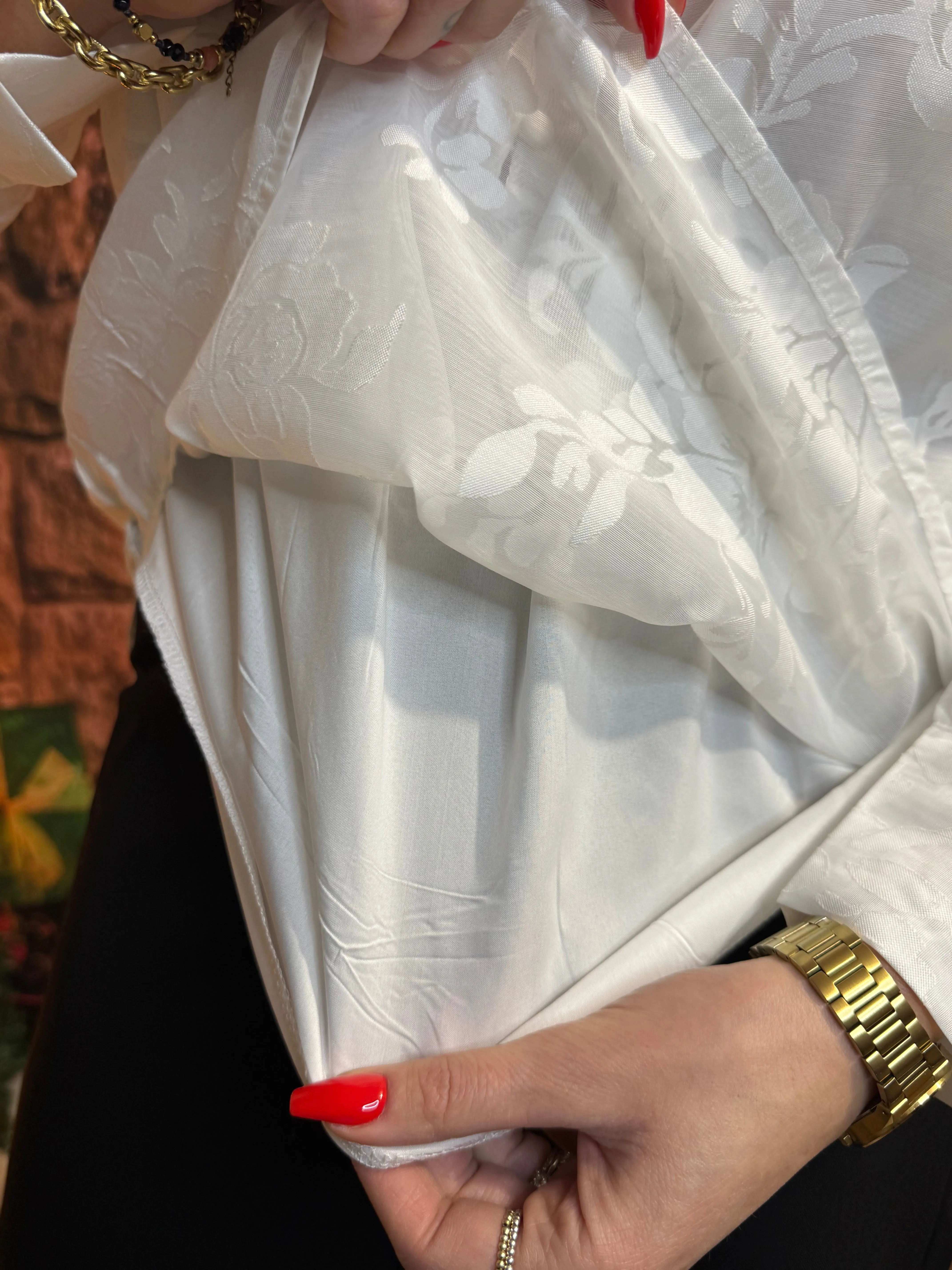 Chemise Lana Blanc