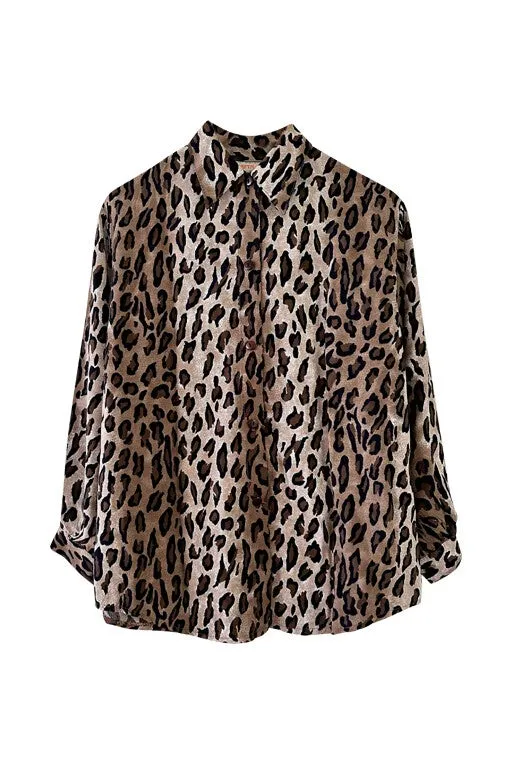 Chemise léopard