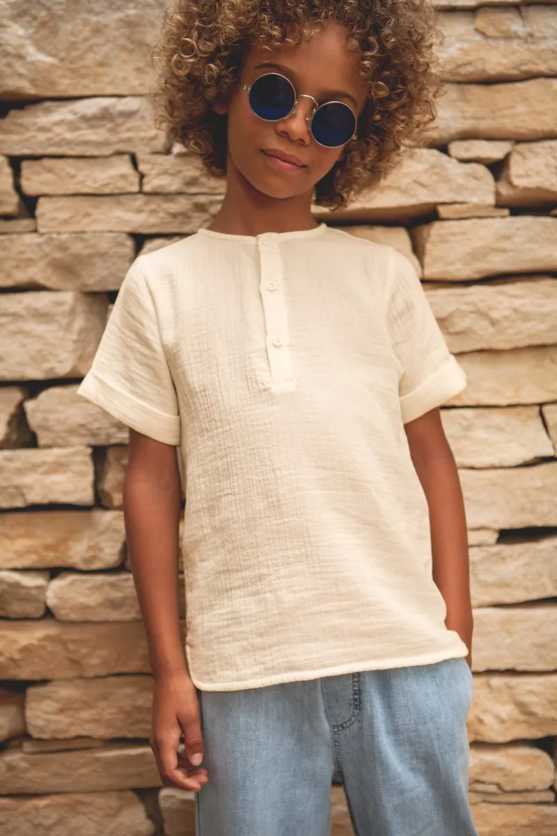 CHEMISE MARCO vanille