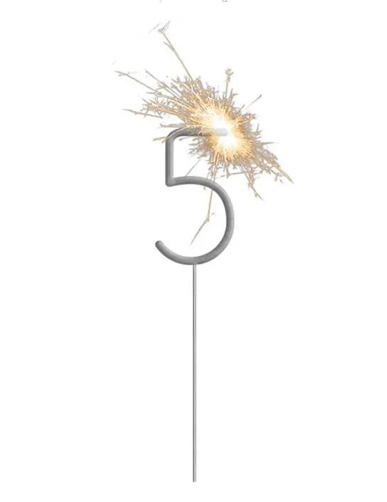 Cierge magique chiffre 5 : Deguise-toi, achat de Decoration / Animation