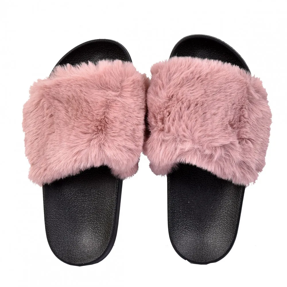 Claquettes pour enfant Fourrure Confort