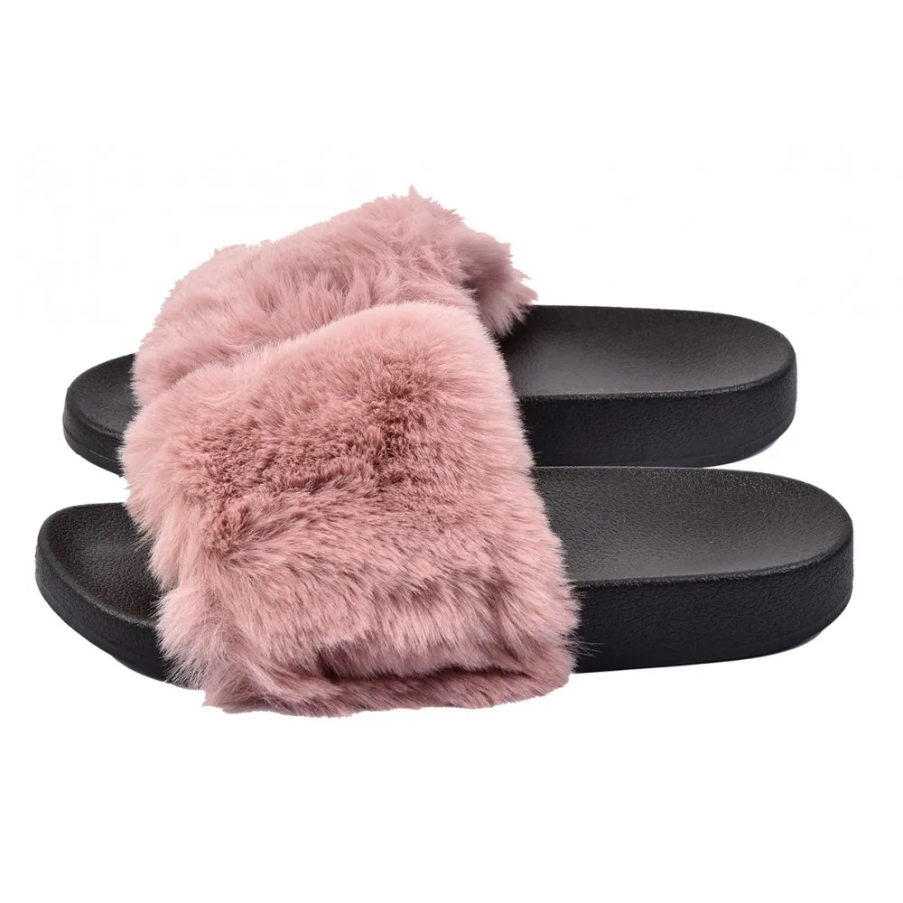 Claquettes pour enfant Fourrure Confort