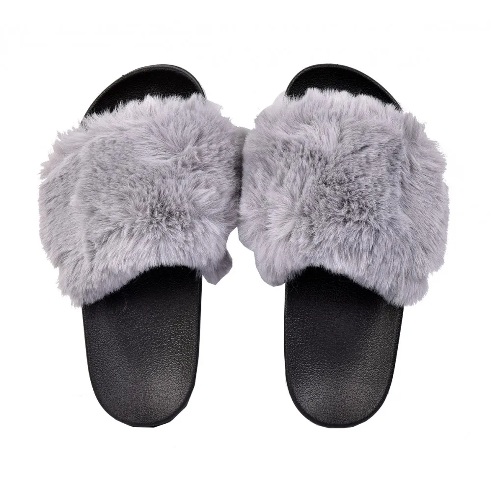 Claquettes pour enfant Fourrure Confort
