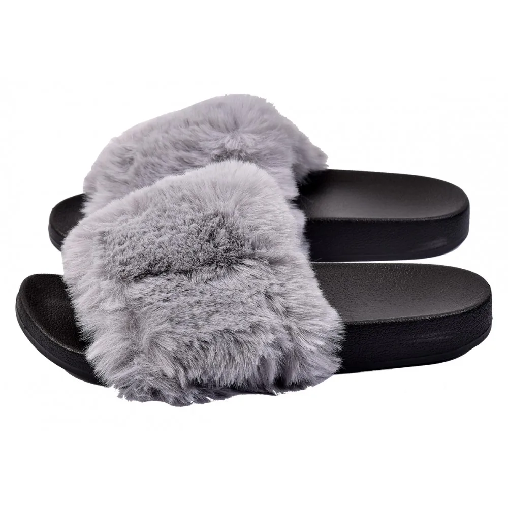 Claquettes pour enfant Fourrure Confort