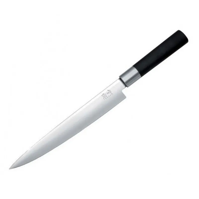 Couteau japonais à trancher 23 cm WASABI BLACK - KAI