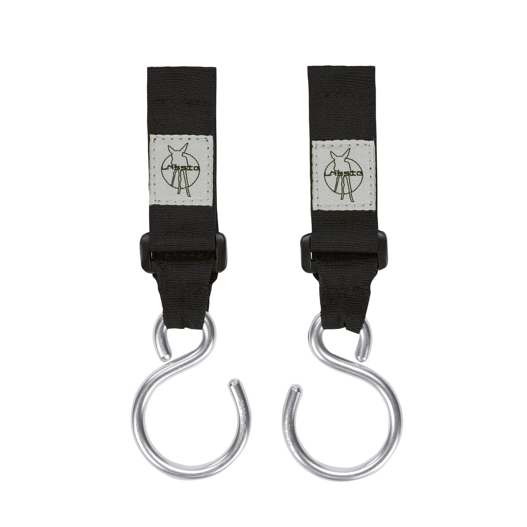 Crochets attache poussette métal 2 pcs. | Lässig