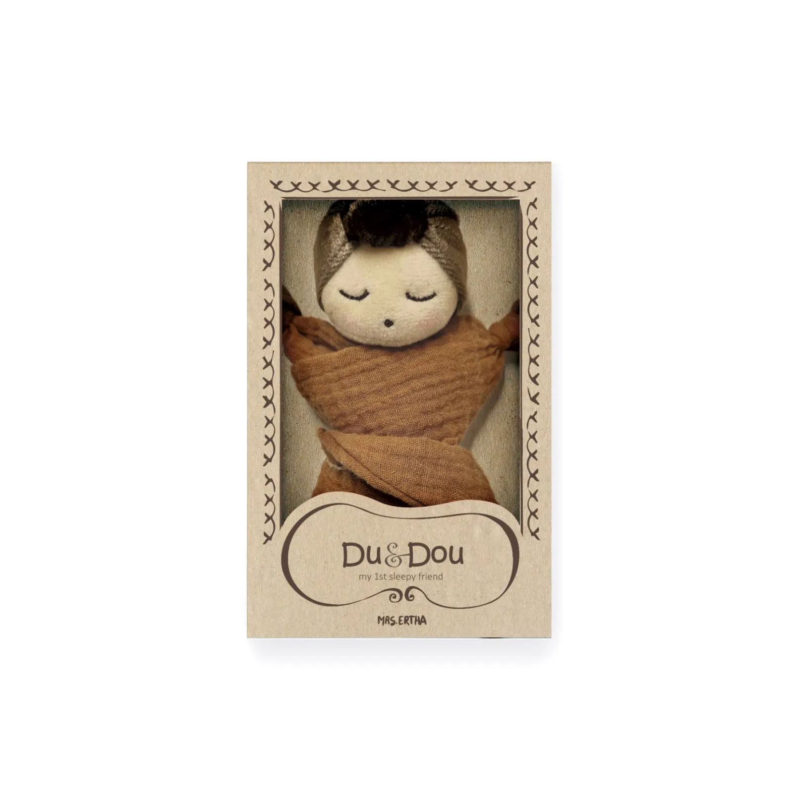 Doudou lange en tissu