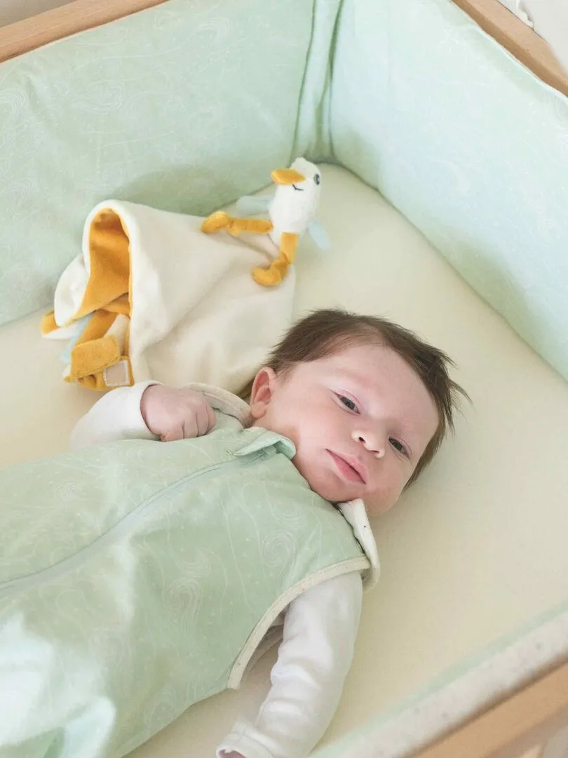 Doudou naissance bébé Trois Kilos Sept - Moutarde