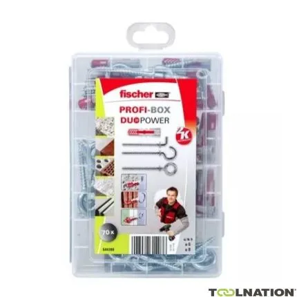 Fischer 544399 Fiches Profi-Box DuoPower avec crochets