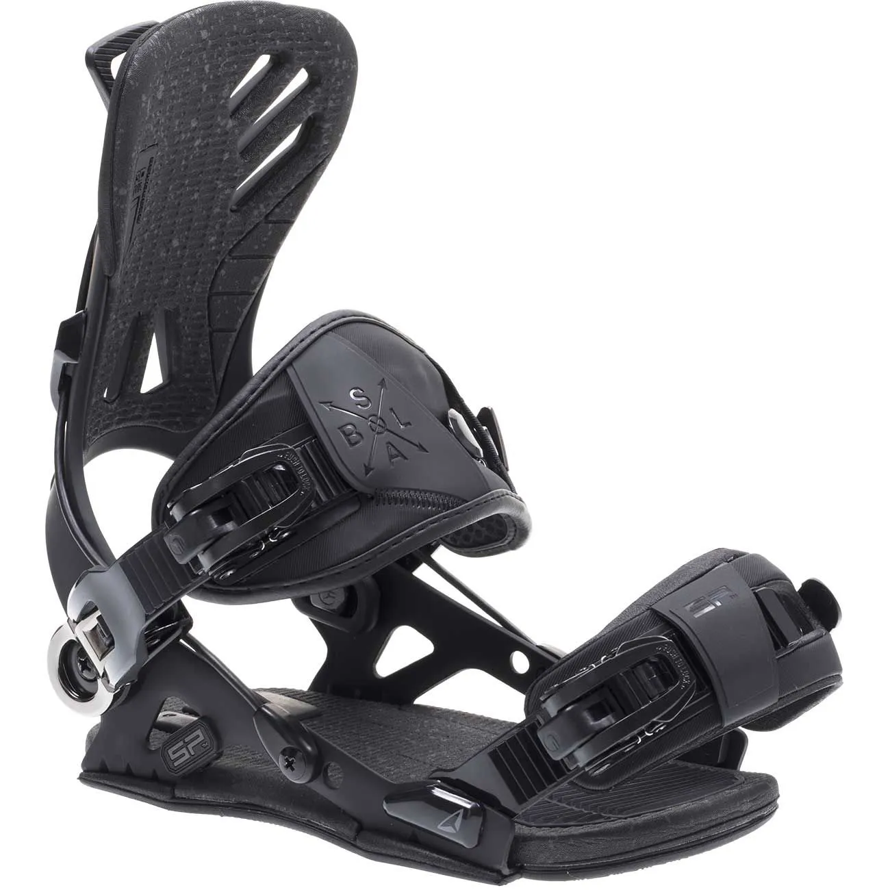 Fixations snowboard sLab - Mulitientry black