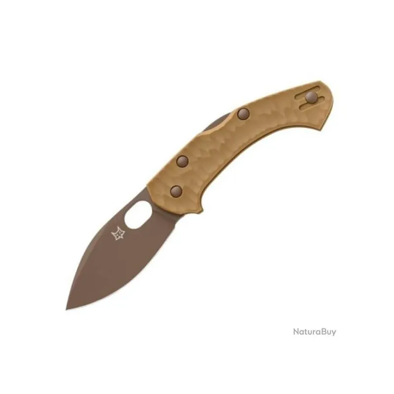 Fox Production Couteau Fox zero 2,0 desert warrior marron