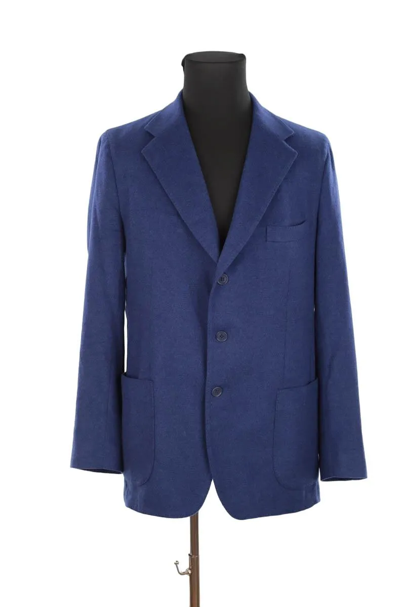 HOMME Costume en cachemire  Loro Piana bleu. Matière principale cachemire. Taille 50.