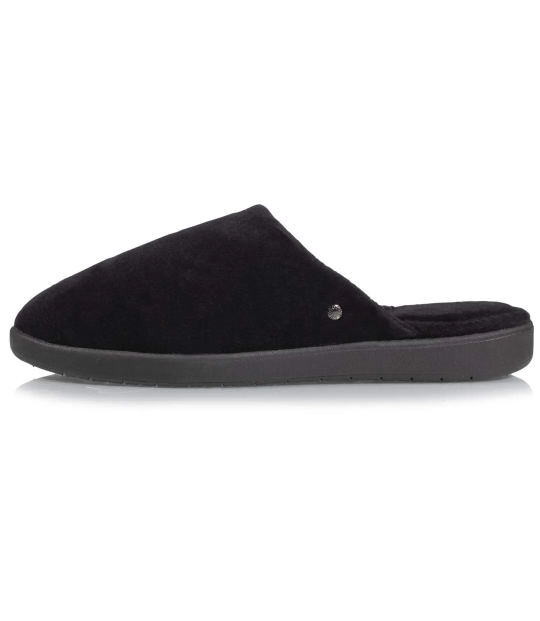 Isotoner Chaussons Mules femme en velours ultra doux