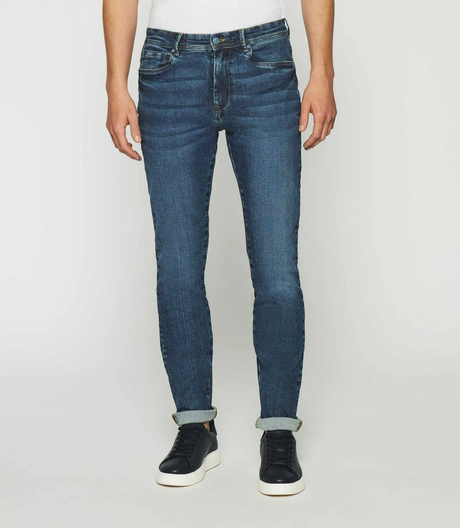 Jean straight bleu moyen TEDI