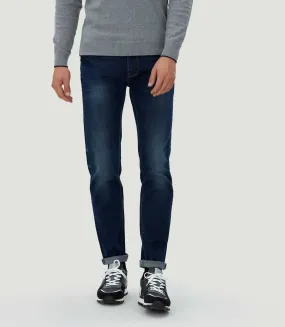Jean stretch bleu moyen Rostero