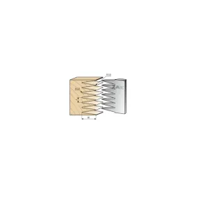 JEU DE 2 FERS ZAK531018 HAUTEUR 50MM 