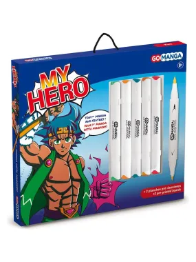 Kit de dessin My Hero Go Manga - Kyo - N/A