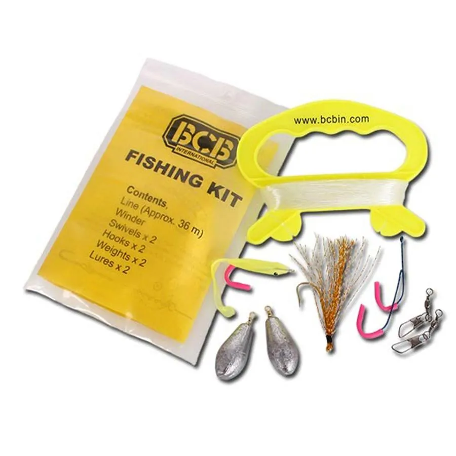 Kit de pêche de survie