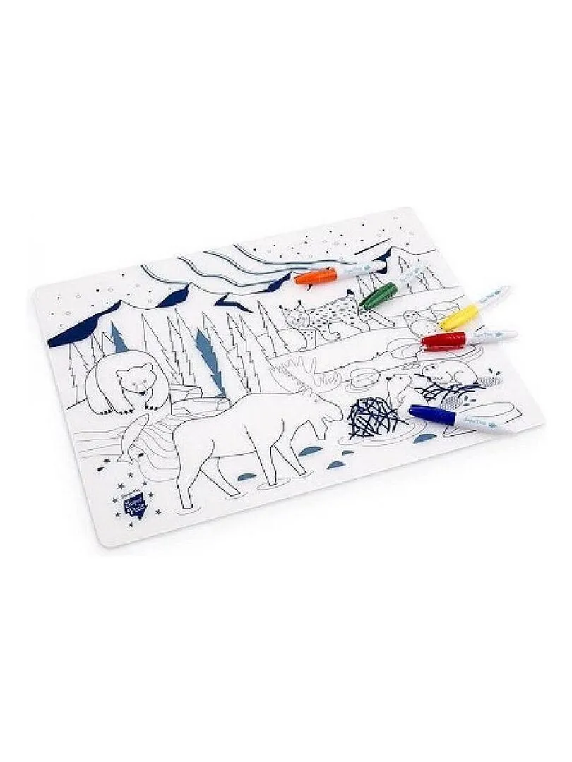 Kit Set Silicone Et 5 Feutres Wildlife Boreal - N/A