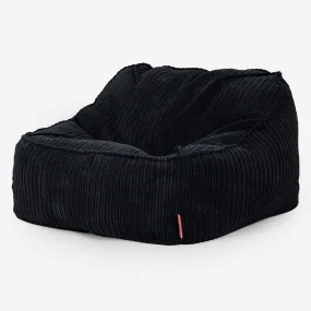 Le Pouf Doudou - Ctelé Noir