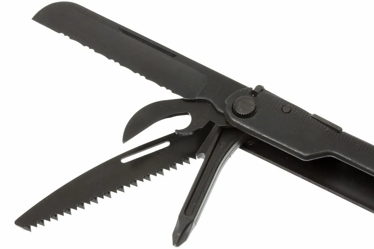 Leatherman Rebar Black pince multifonction, étui MOLLE