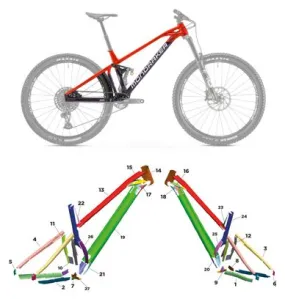 MONDRAKER FOXY ALU 2021 - L - GLOSSY