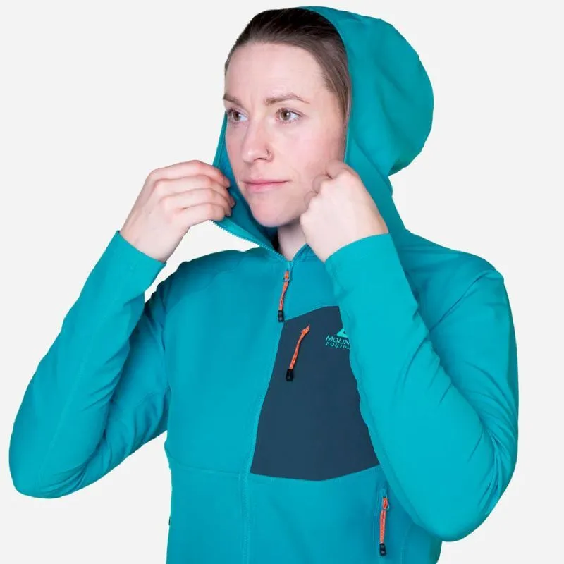 Mountain Equipment Arrow Hooded Jacket - Veste softshell femme | Hardloop