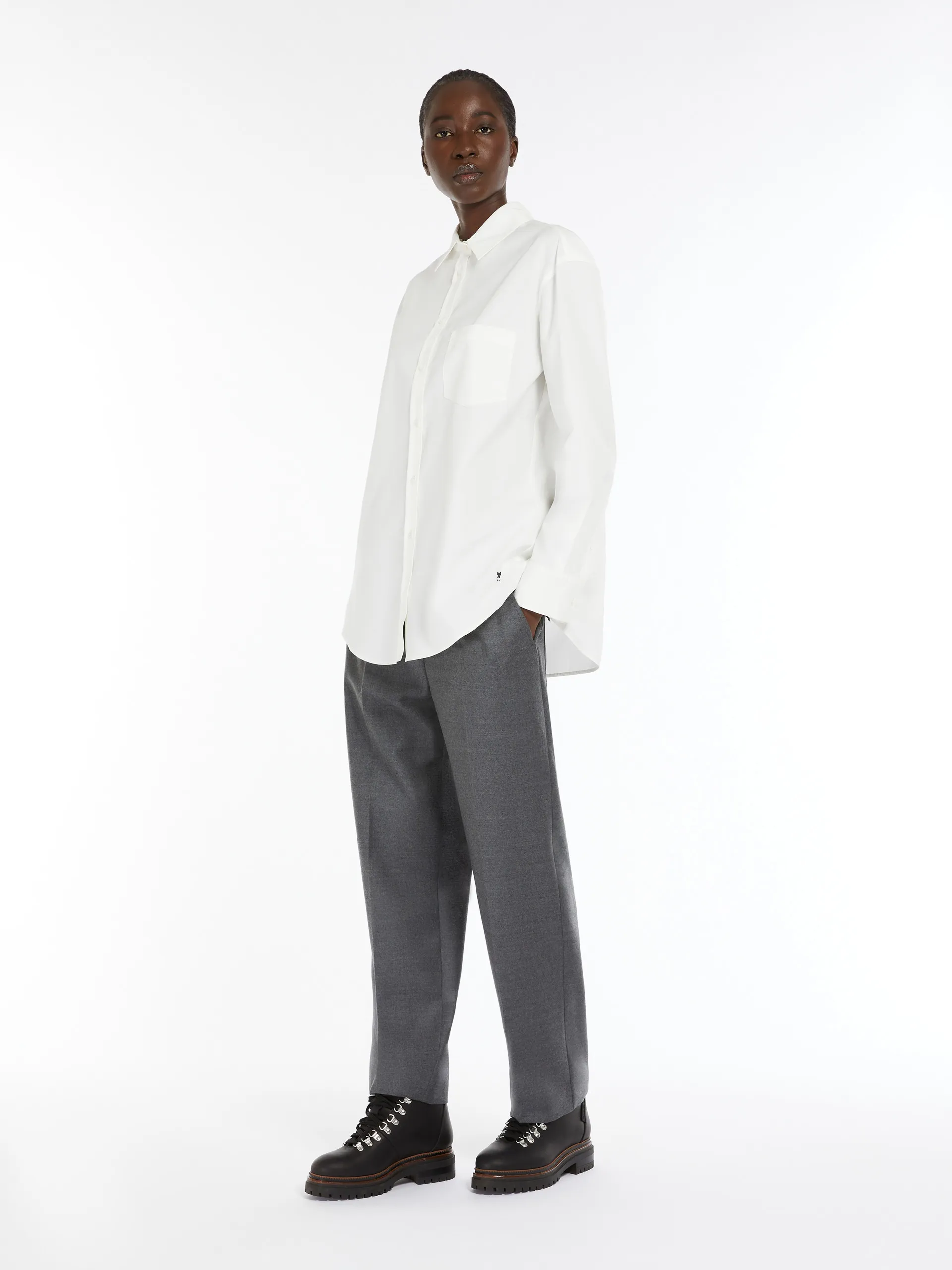 Pantalon confort en flanelle