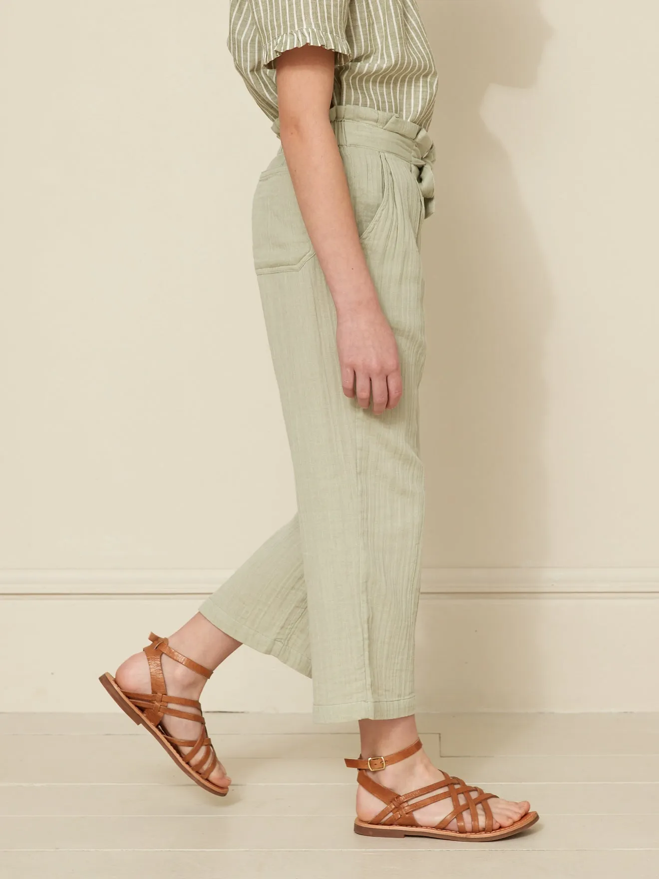 Pantalon en gaze Fille - Coton biologique