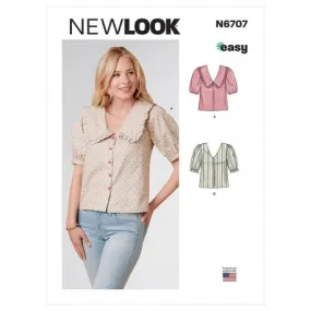 Patron Chemisier Femme - New Look 6707