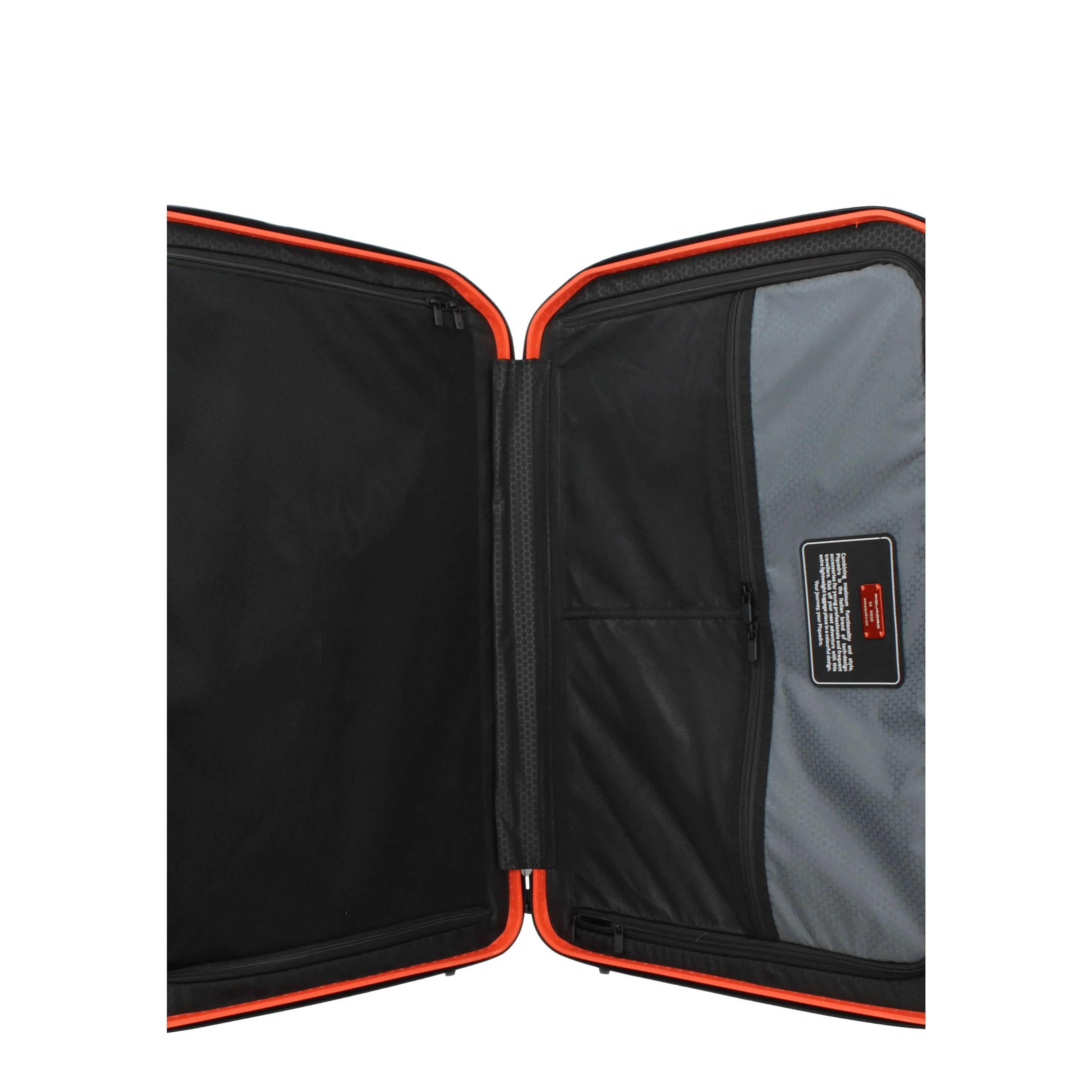 Piquadro chariot 60l man polycarbonate orange