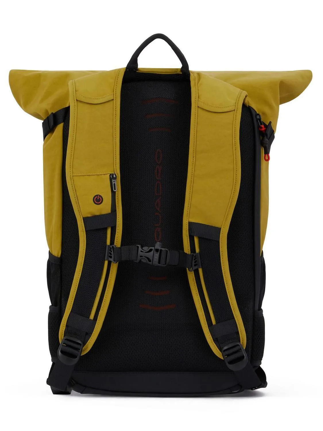 Piquadro Inia Sac À Dos Rolltop Pour Pc 15,6" Jaune - Achetez À Prix Outlet!