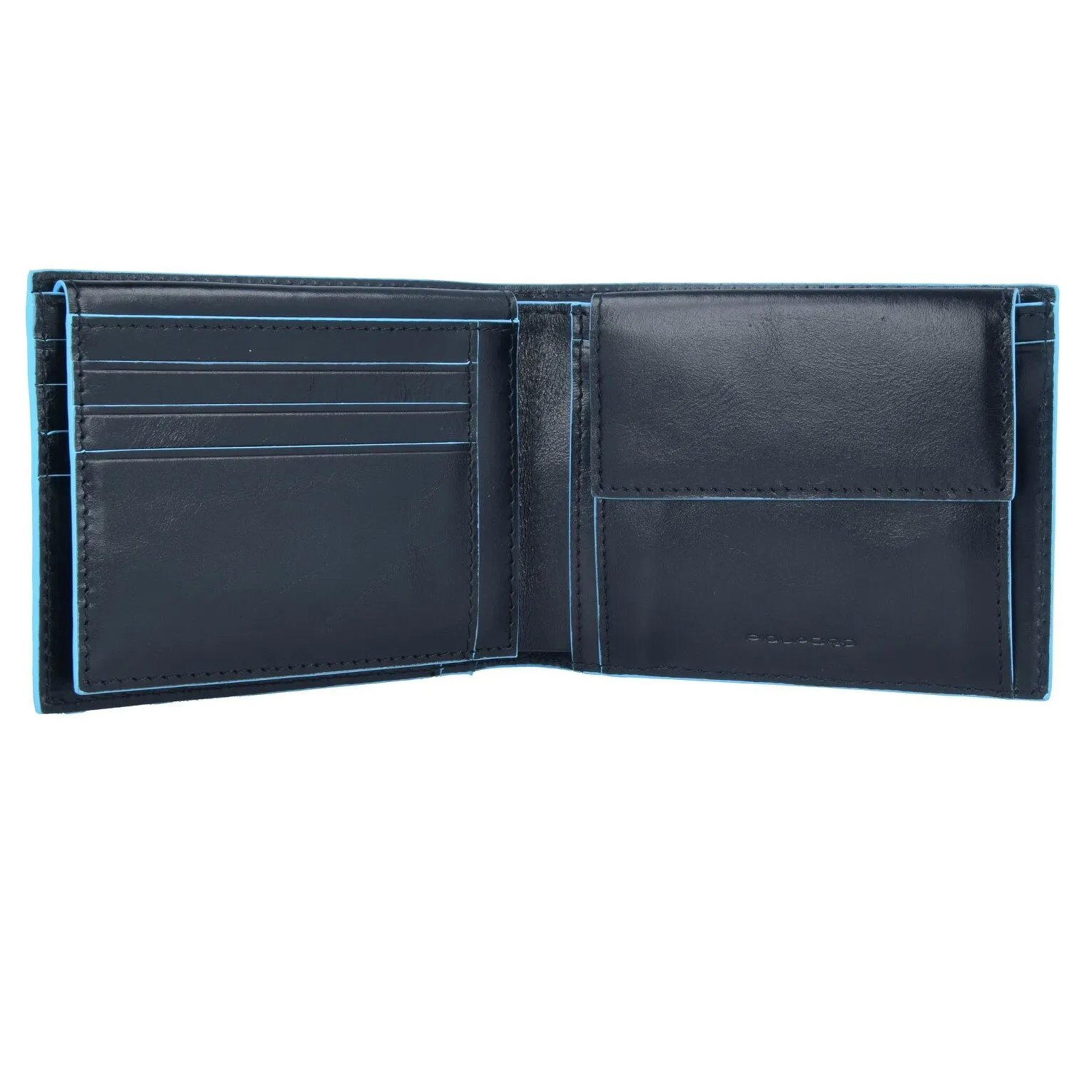 Piquadro Porte-monnaie en cuir 12 cm