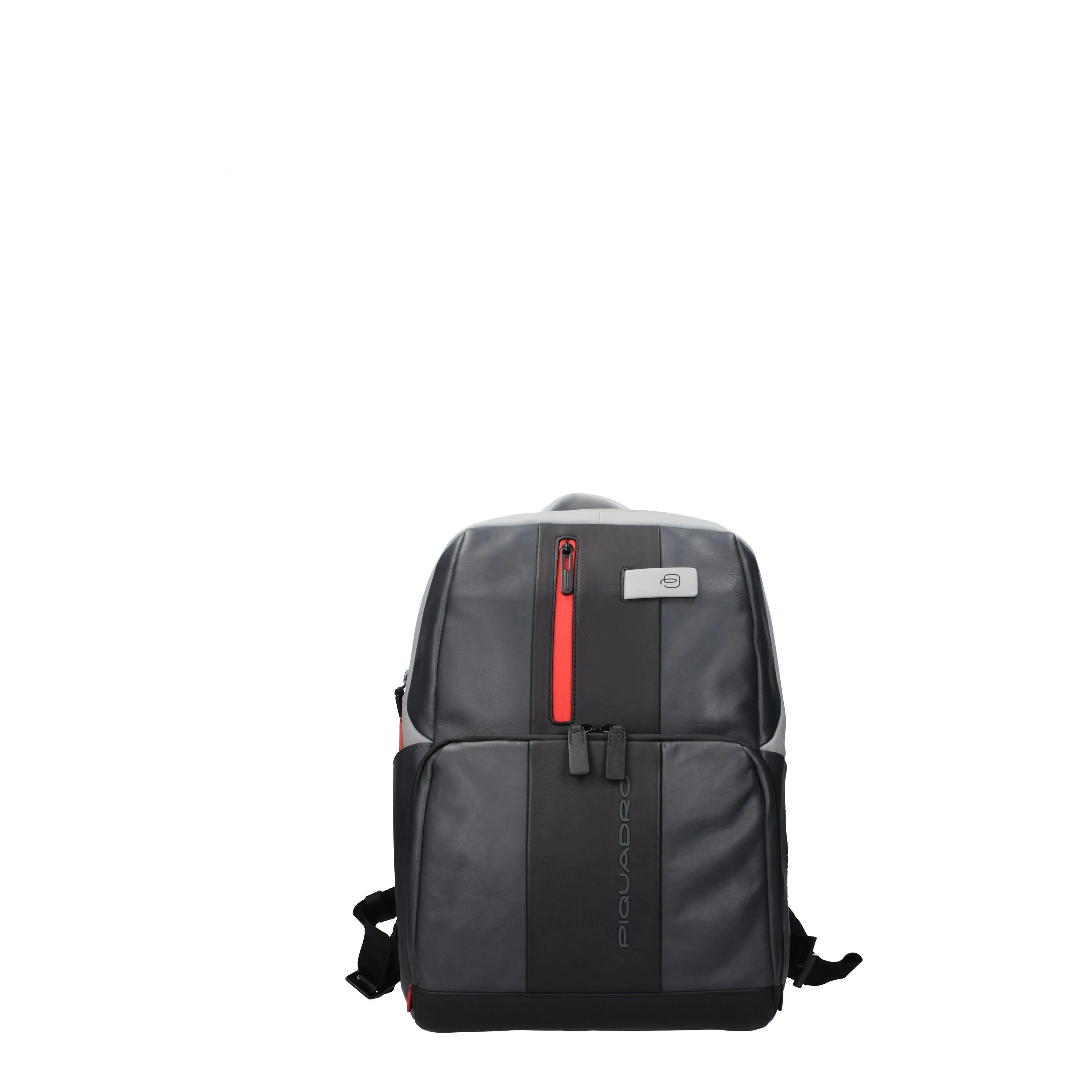 Piquadro Sac à dos et Fanny Packs Men Men Grey / Black en cuir / noir