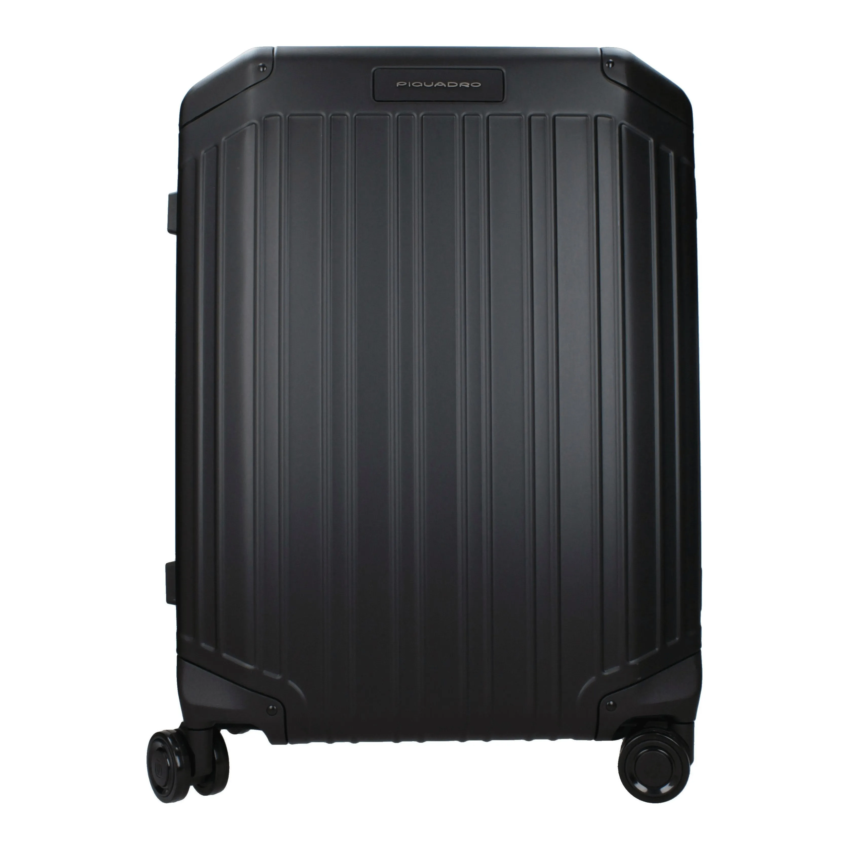 Piquadro Trolley Cabin 37l hommes en aluminium noir