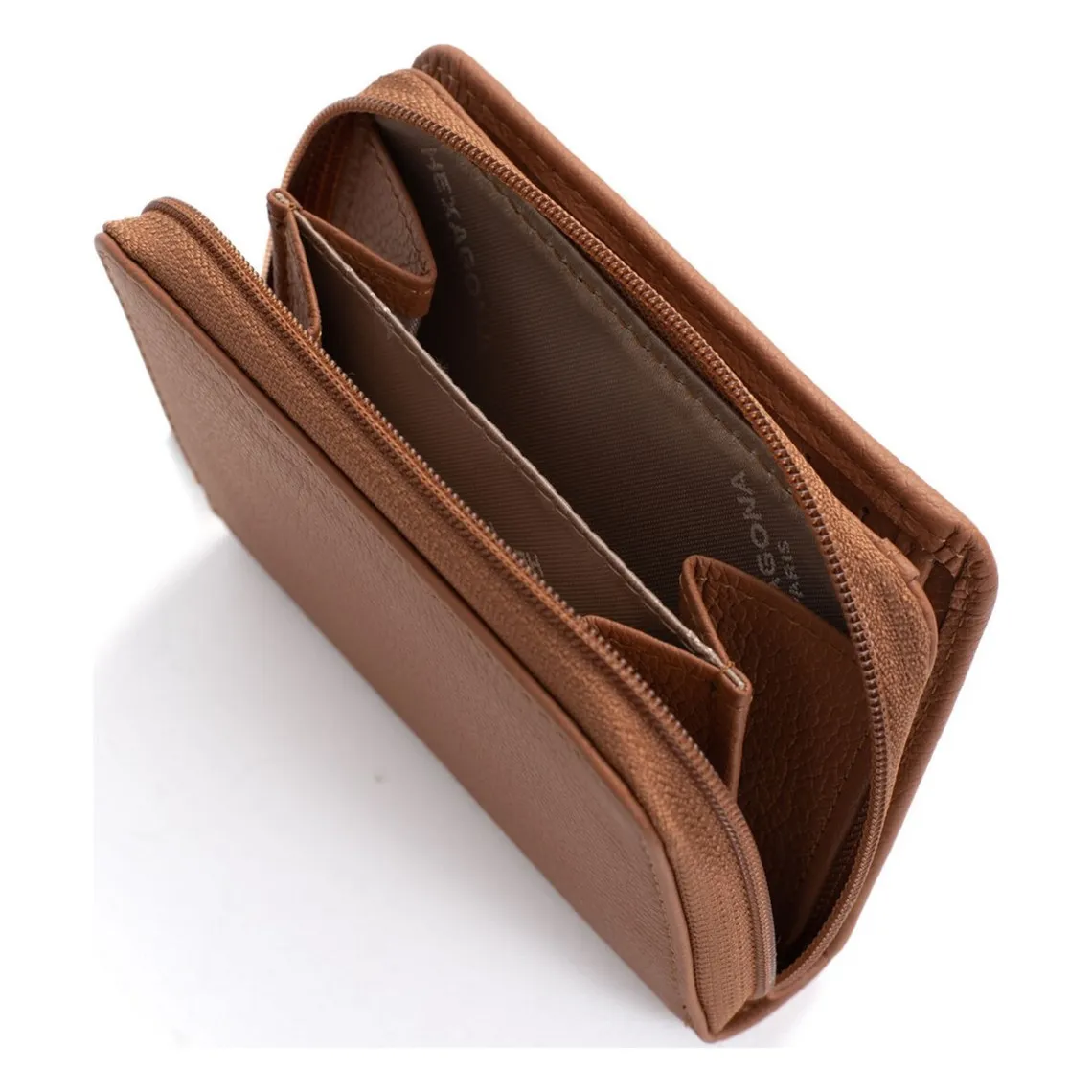 Portefeuille Cuir CONFORT Tan Sofia | 3 Suisses
